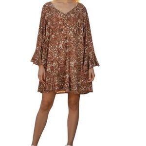 3rd + Malt Floral Babydoll Dress